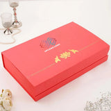 Elegant Elephant Figurine And Lotus Candle Set - Set Of 2 - Gold