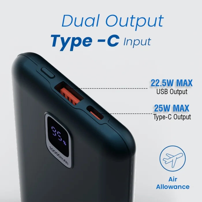 EVM EnNano Pro 10000mAh Powerbank Royal Blue