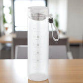 INFUSE GLASS BOTTLE CAPACITY -600ML BLACK & WHITE