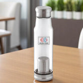 MY MARINO GLASS BOTTLE CAPACITY -550ML SILVER