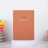 Tan Fluct A5 Diary with Name
