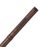 Brown pen with 'Swiss Brand' logo on a white background