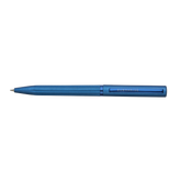 Blue pen on a white background