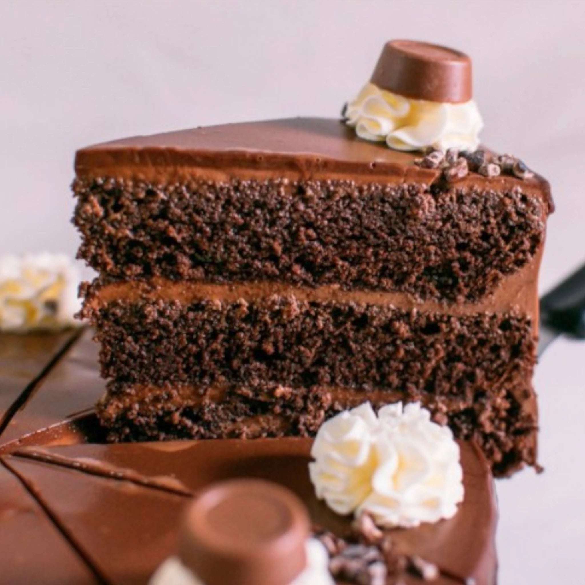Exotic Chocolate Truffle Cake