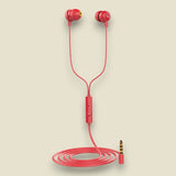 WYND 220 Wired Earphones Red