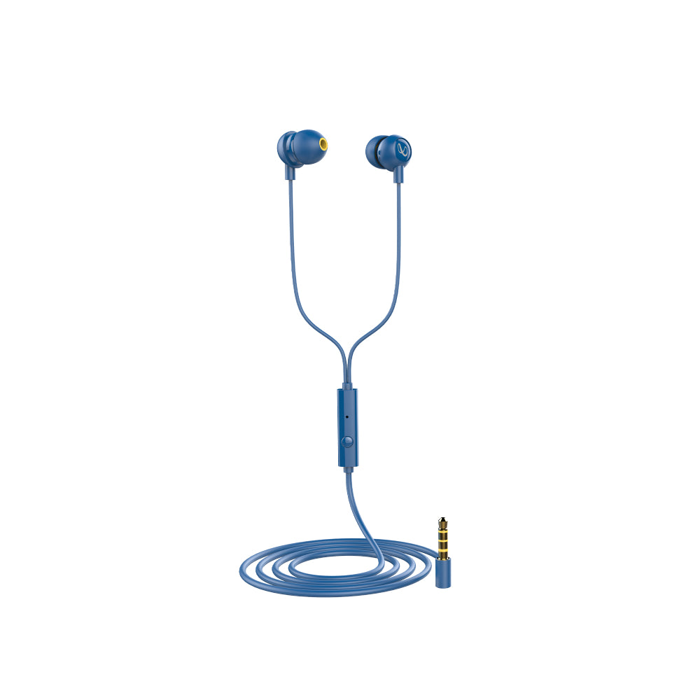 WYND 220 Wired Earphones Blue