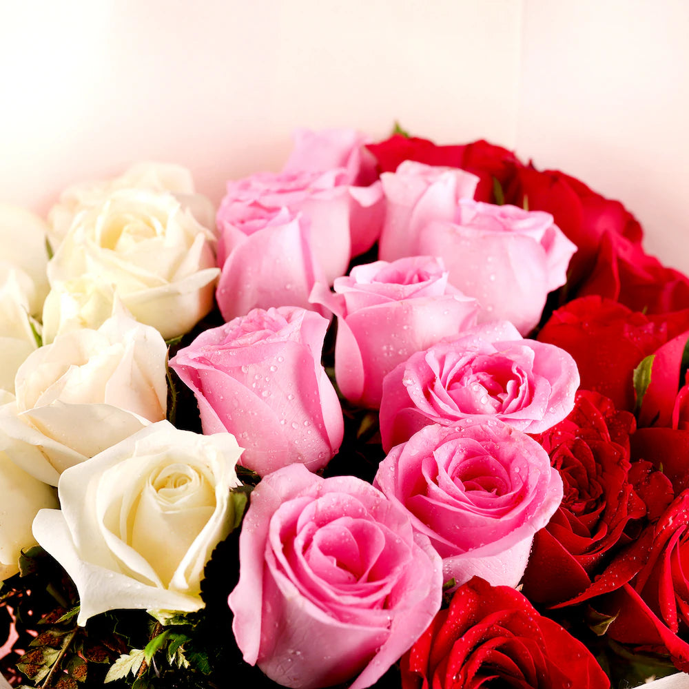 Glittery Love Roses Bouquet