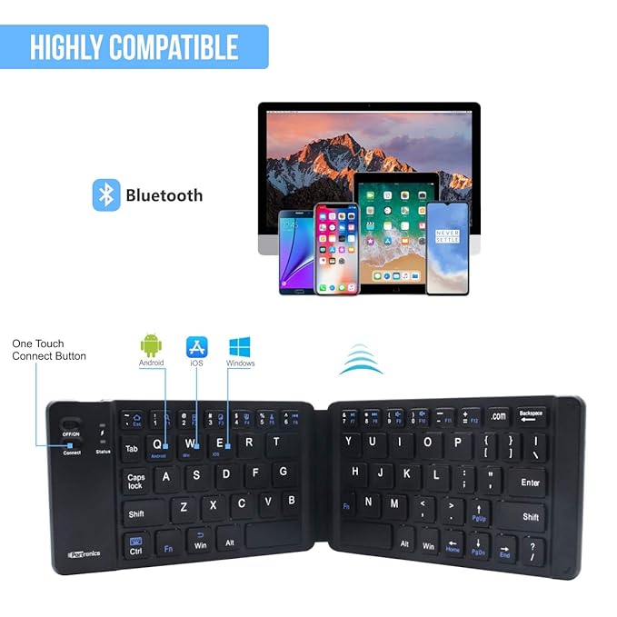 Chicklet Foldable Keyboard