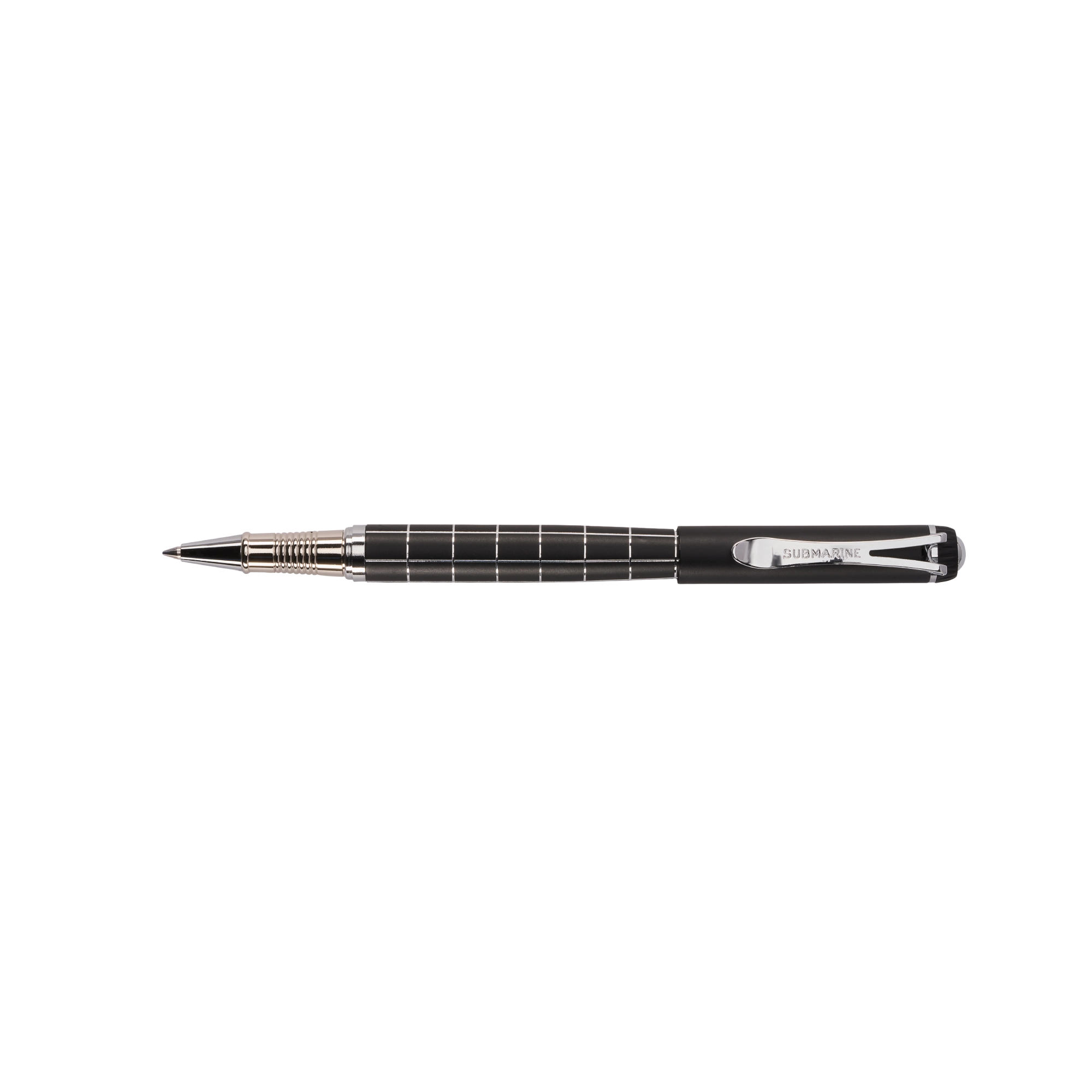 Two silver metal rods on a white background