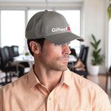 Baseball Cap with embroidered logo Dark Grey
