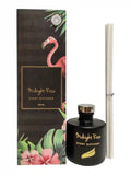 Midnight Rose scented diffuser with packaging featuring a flamingo design.