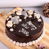 Delightful New Year Chocolate Cake