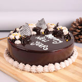 Delightful New Year Chocolate Cake