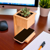 Alder Wireless Charger with Planter
