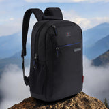 Nemesis 15.6 inch Office Laptop Backpacks for Men and Women (20 Ltrs) Black Medium