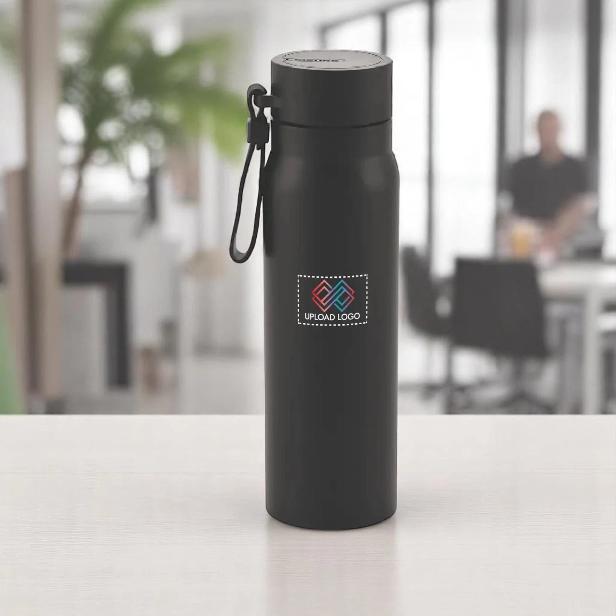 Refresh Vaccum Bottle (600ml) Black