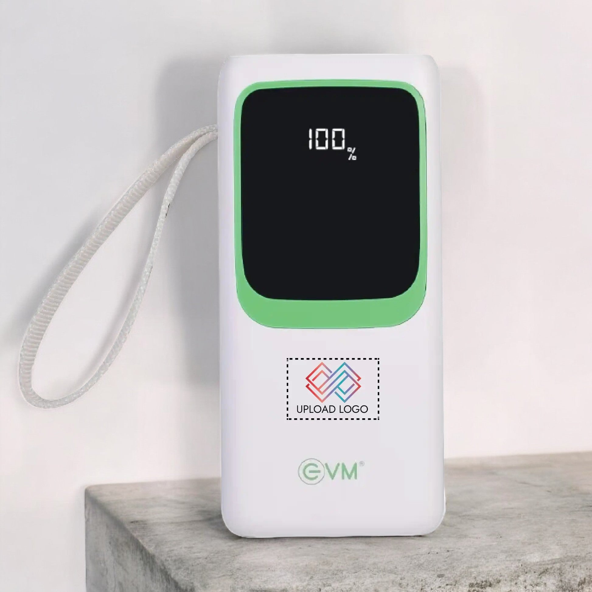 EVM Enlarge Pro White 30000MAH Power Bank EK1240