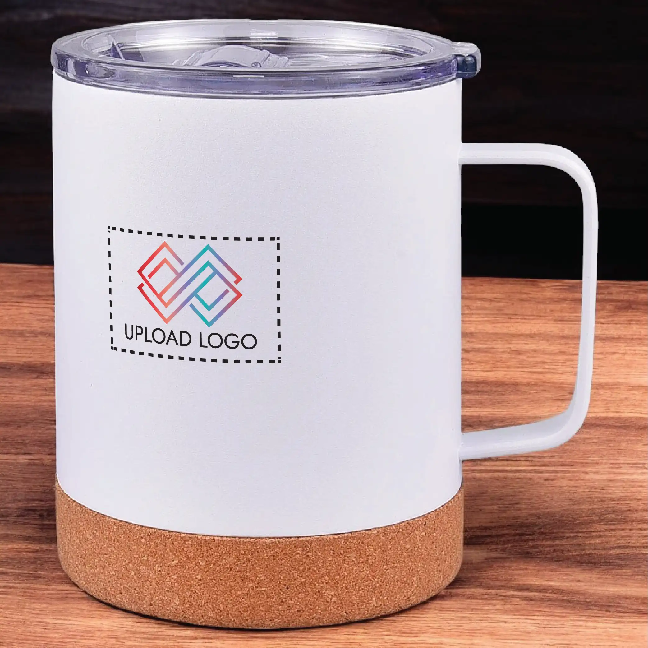 Koko Double Wall Vaccum Mug (350 ml) White