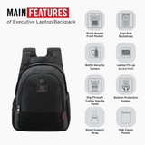 Tornado 15.6 inch Office Laptop Backpacks (34 Ltr)