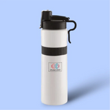 Hiker Steel Sipper Bottle (850ml) WHITE