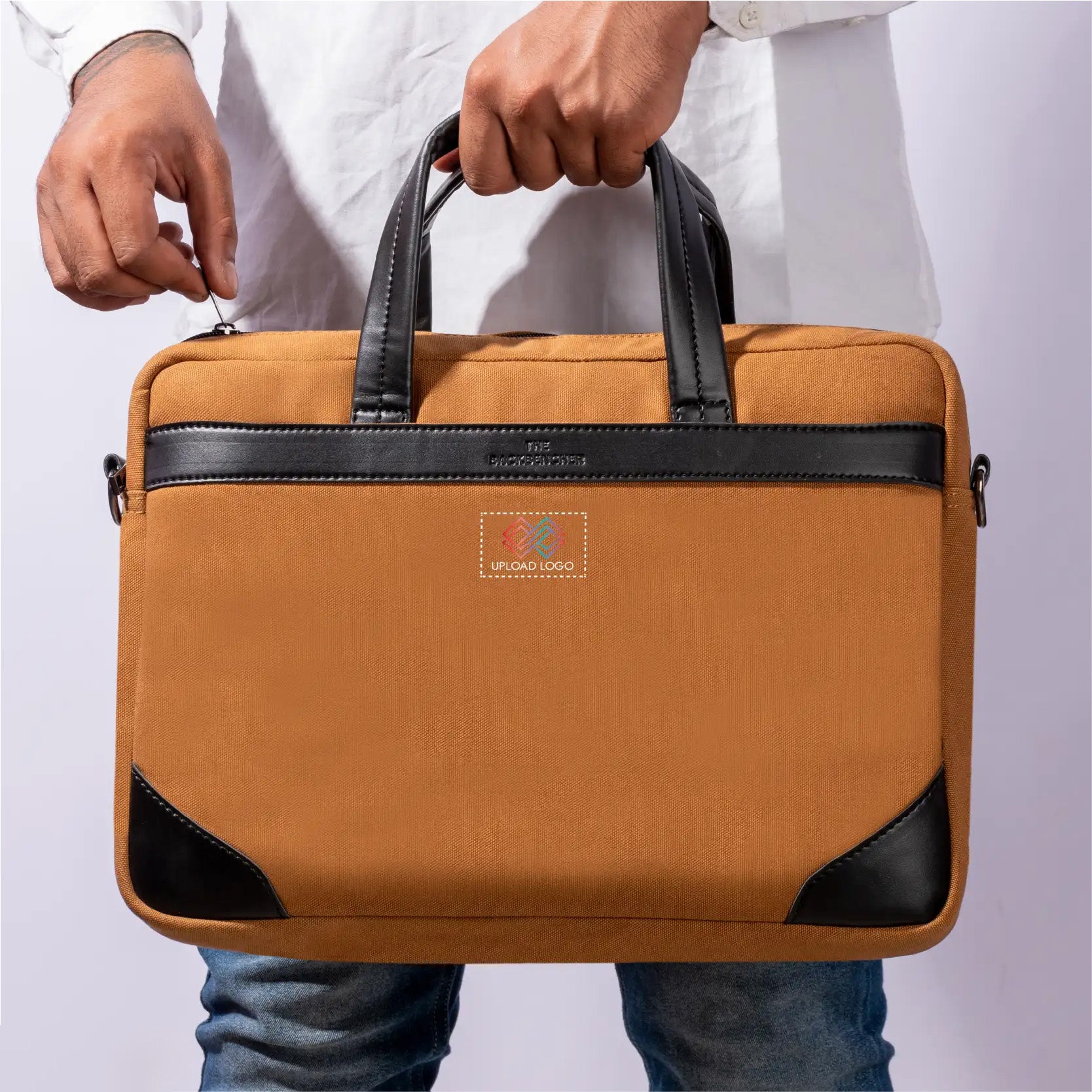 Frankfurt Executive Laptop Bag Brown
