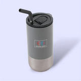 Frappe Coffee Steel Mug 500ml GREY