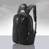 Twin Reversible (2-in-1) 14 inch Laptop Backpacks for Men and Women (Black, 16 Ltrs)