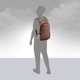 Twin Reversible (2-in-1) 14 inch Laptop Backpacks for Men and Women (Black, 16 Ltrs)