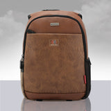 Twin Reversible (2-in-1) 14 inch Laptop Backpacks for Men and Women (Black, 16 Ltrs) Brown