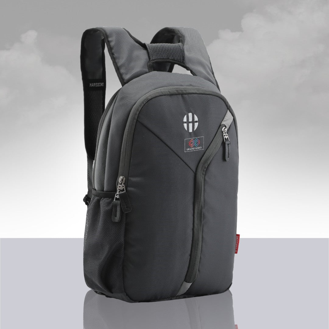 Twin Reversible (2-in-1) 14 inch Laptop Backpacks for Men and Women (Black, 16 Ltrs)