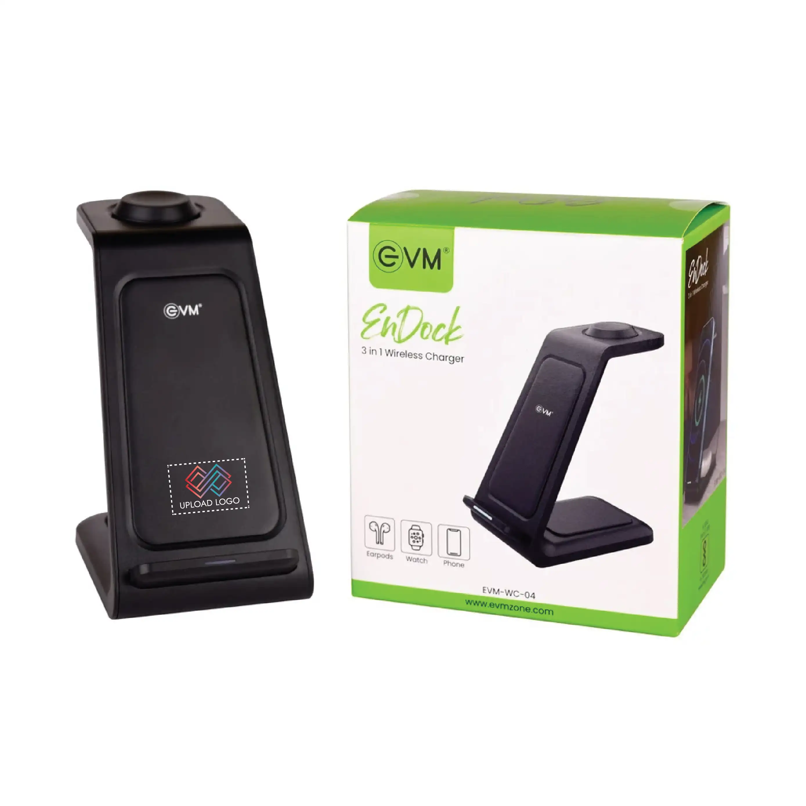 EVM EnDock 3 in 1 wireless Charger EK1214