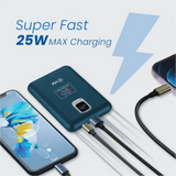 EVM EnNano Pro 10000mAh Powerbank Royal Blue