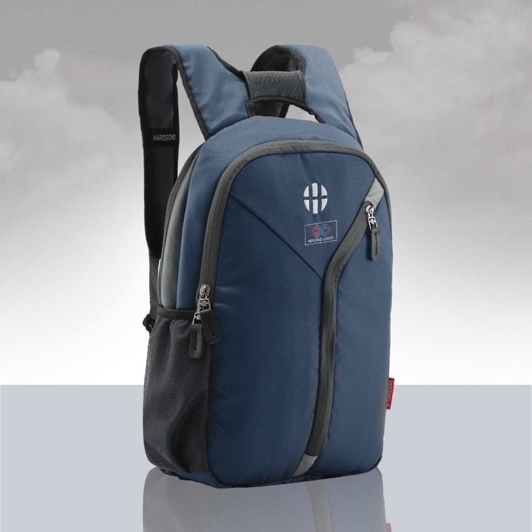 Twin Reversible (2-in-1) 14 inch Laptop Backpacks for Men and Women (Black, 16 Ltrs)