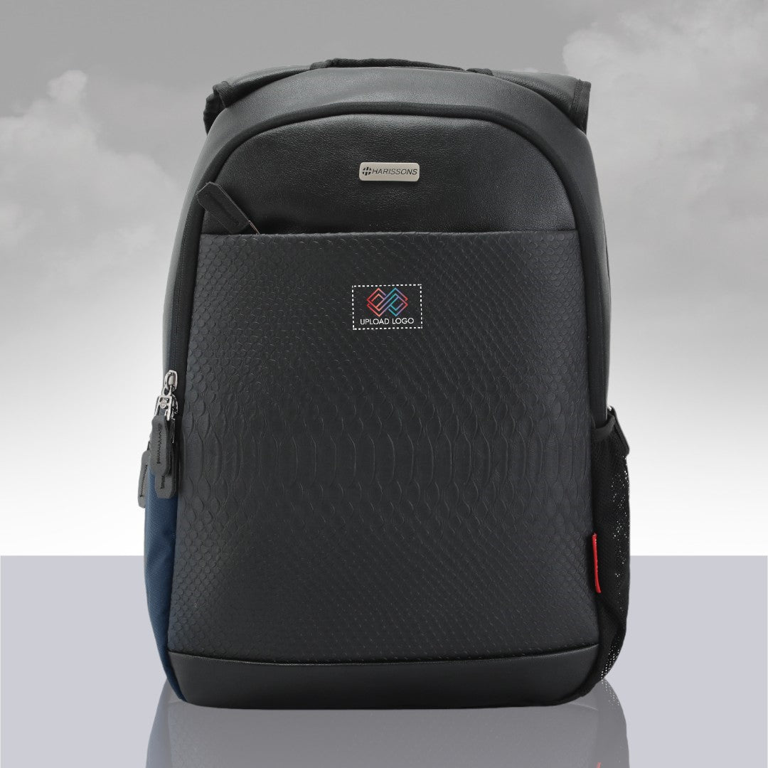 Twin Reversible (2-in-1) 14 inch Laptop Backpacks for Men and Women (Black, 16 Ltrs)