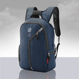 Twin Reversible (2-in-1) 14 inch Laptop Backpacks for Men and Women (Black, 16 Ltrs)