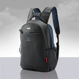 Twin Reversible (2-in-1) 14 inch Laptop Backpacks for Men and Women (Black, 16 Ltrs)