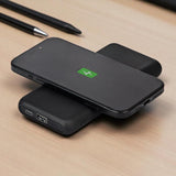 Black wireless power bank
