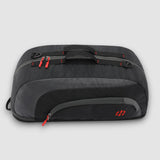 Jake Convertible (3-in-1) Gym Duffel/Sports Bag with Shoe Compartment (31 Ltrs) Black Grey Medium