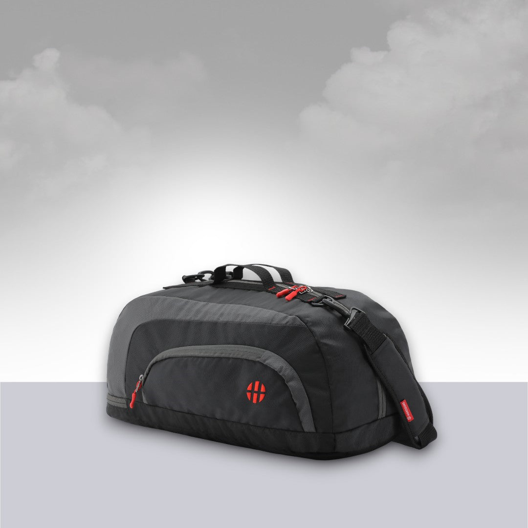 Jake Convertible (3-in-1) Gym Duffel/Sports Bag with Shoe Compartment (31 Ltrs)