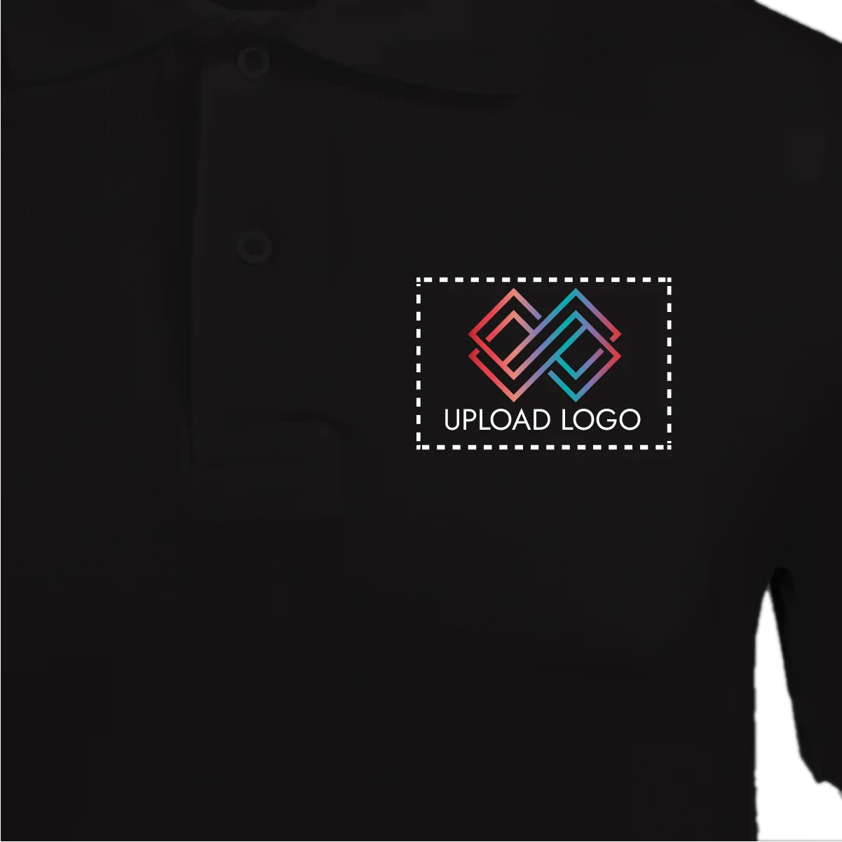 Bold Move Polo T-shirt with Embroidered Logo