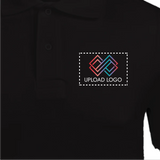Bold Move Polo T-shirt with Embroidered Logo