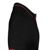 Women's Tipped Elegance Polo T-shirt with Embroidered Logo