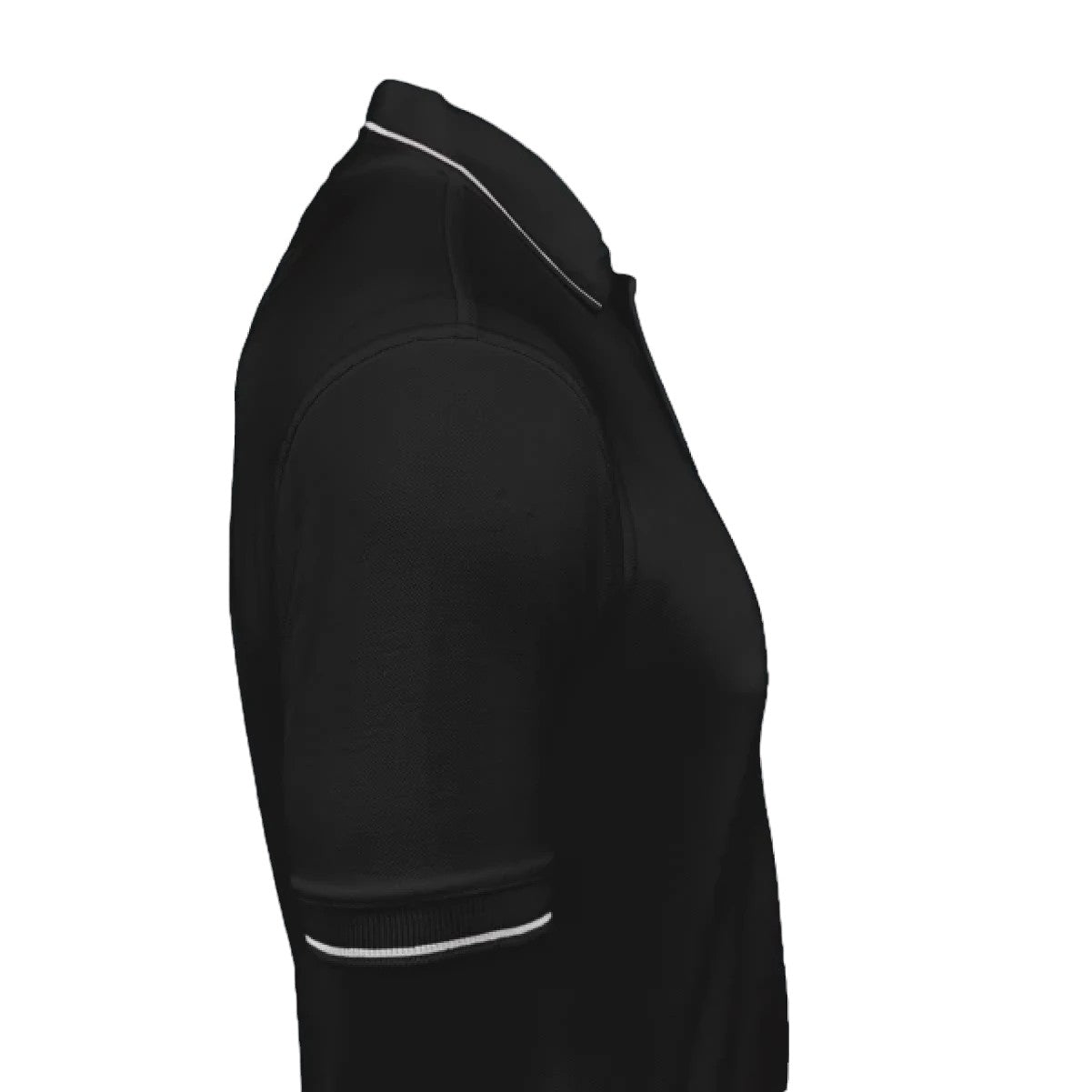 Men's Tipped Elegance Polo T-shirt with Embroidered Logo