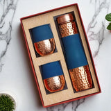 Premium Copper Bottle Set 3 in 1