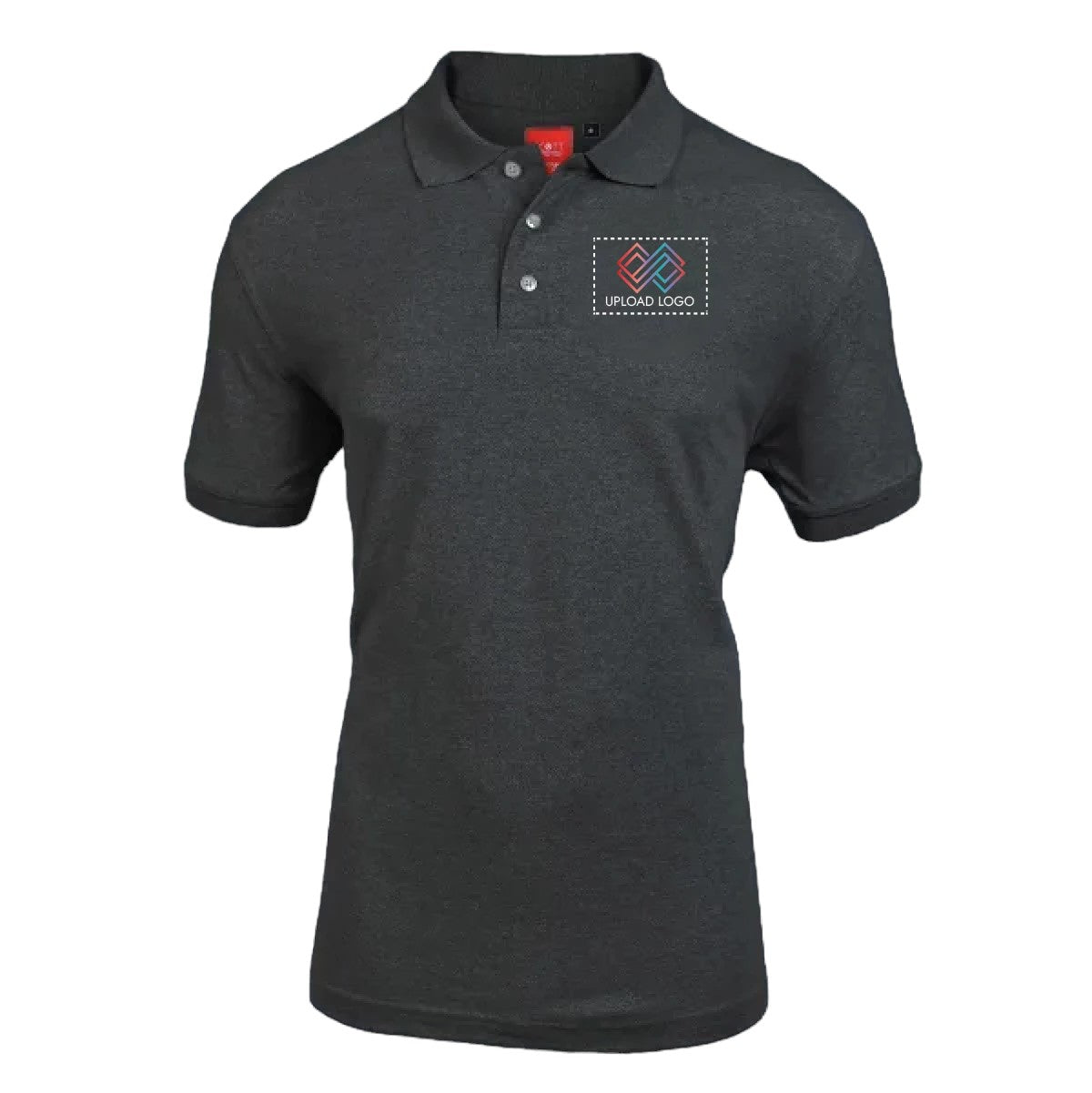 Youth Vibe Polo T-shirt with Embroidered Logo