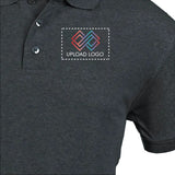 Youth Vibe Polo T-shirt with Embroidered Logo