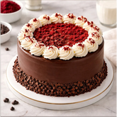 Choco Red Velvety Cake