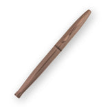 Brown pen on a white background