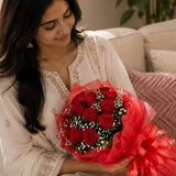 Crimson Love 6 Roses Bouquet