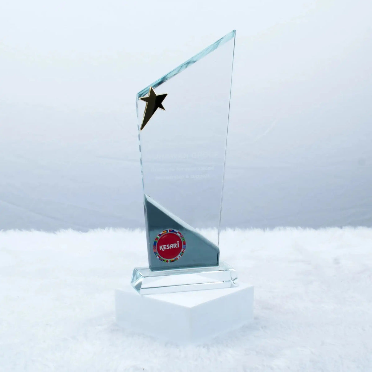 Stellar Clarity Crystal Trophy